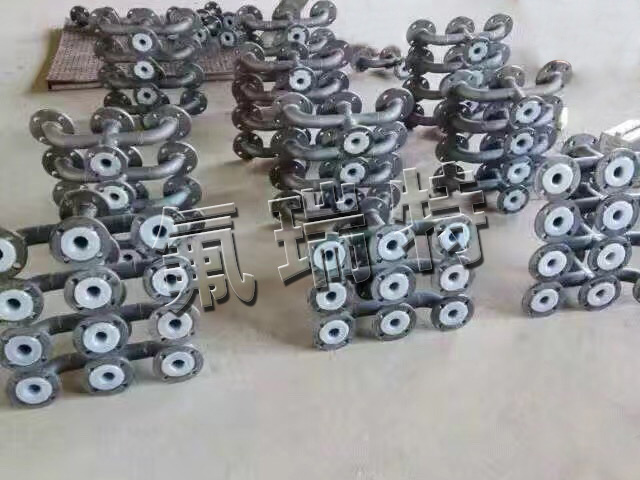 鋼襯四氟管道、管件